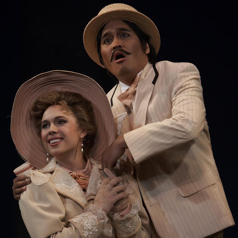 Katelyn Parker and Jonathan Morales in Prelude to Performance's La Rondine